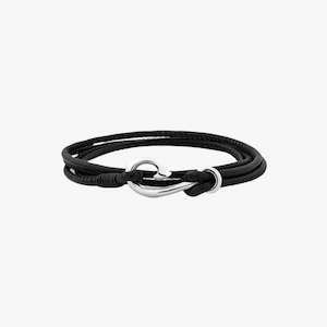 Safe Travel Wrap Bracelet, Black