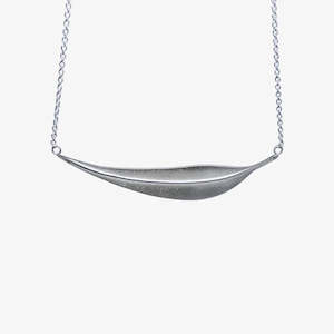 Investment: Eucalyptus Necklace, Silver