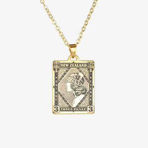 Wahine Stamp Necklace