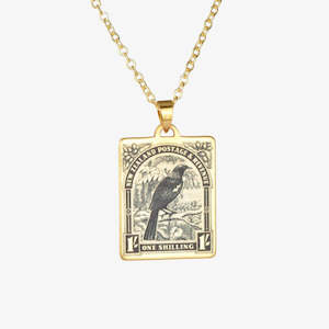 Tūī Stamp Necklace