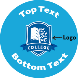 Stickers - Custom Logo: Custom School Logo Personalised Stickers