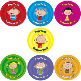 Kids Personalised Stickers