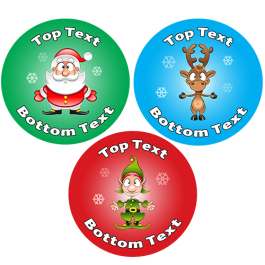 Personalised: Christmas Personalised Stickers