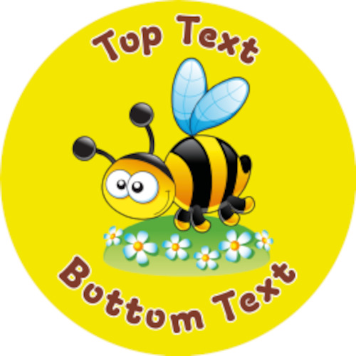 Bumble Bee Personalised Stickers