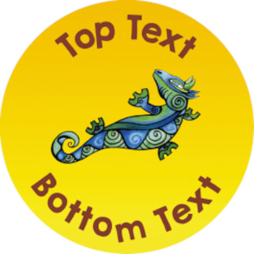 Taniwha Personalised Stickers