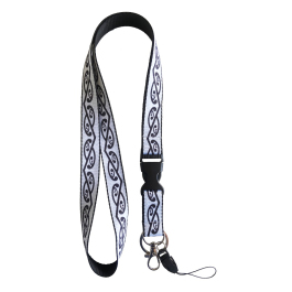 Stationery: Kowhaiwhai Lanyard - Black and White