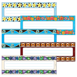 Stationery: Pasifika Classroom Labels