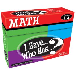 Operations: I Have, Who Has Maths Game Level 2 Educational Games