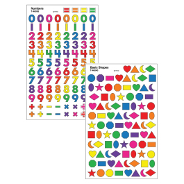 Spot Stickers: Shapes & Numbers Spot Stickers