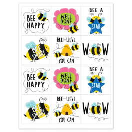 Stickers: Bees Reward Stickers