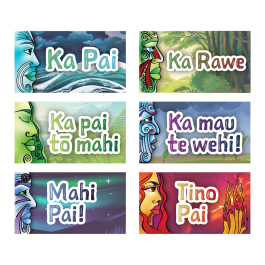 Stickers: Māori Gods Reward Stickers