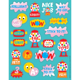 Stickers: Bubble Gum Stinky Stickers