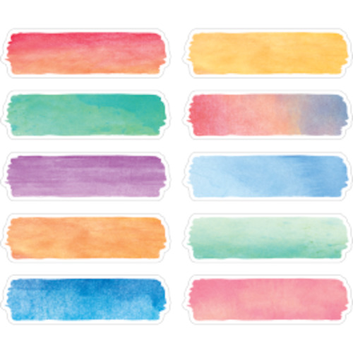 Watercolour Class Labels