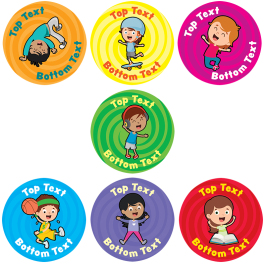 Kiwi Kids Personalised Stickers