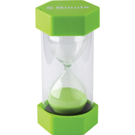 5 Minute Sandtimer - Green Teaching Tools