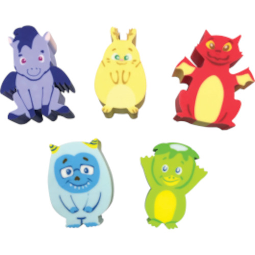 Fantasy Friends Whatsits Collectable Erasers - Pack of 20