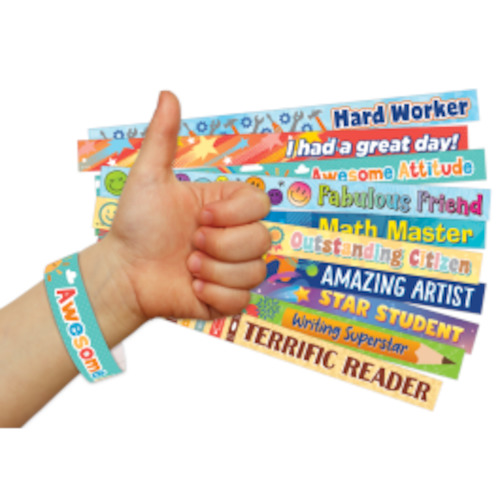 Incentives: Positive Reinforcement Brag Wristbands