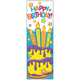 Classroom Resources: Colour My World Happy Birthday Bookmarks