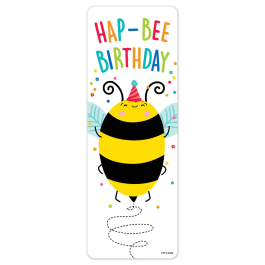 HAP-BEE Birthday Bookmarks