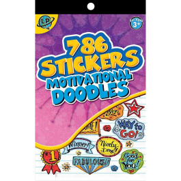 Stickers: Motivational Doodles Sticker Pad