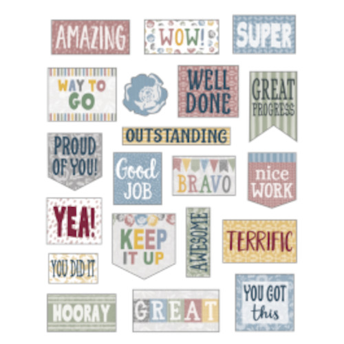 Classroom Cottage Reward Stickers