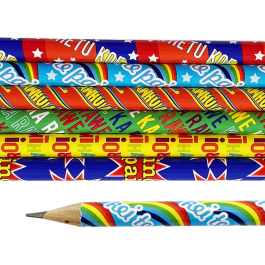 Pencils & Accessories: Te Reo Reward Pencils - Pack of 6 Pencils