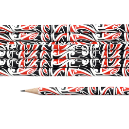 Incentives: Maori Design Pencils - Pack of 6