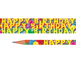 Incentives: Happy Birthday Balloons Pencils