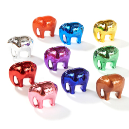 Metallic Elephant Number and Counting Set 1-10