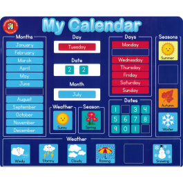 Magnetic Learning Board - My Calendar