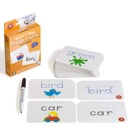 Write & Wipe Resources: Sight Words Write & Wipe Flash Cards