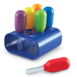 Jumbo Eyedroppers with Stand Teaching Supplies