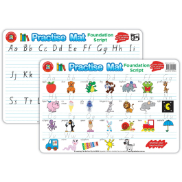 Handwriting Foundation Script Practice Mat