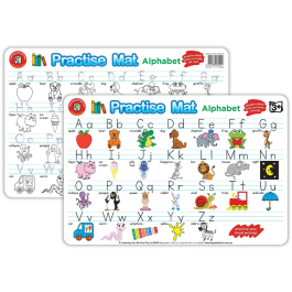 Write & Wipe Resources: Practice Mat - Alphabet