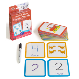 Write & Wipe Resources: Numbers 0 to 30 Write & Wipe Flash Cards