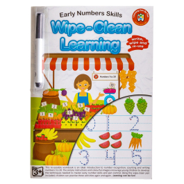 Classroom Resources: Early Numbers Wipe-Clean Activity Book