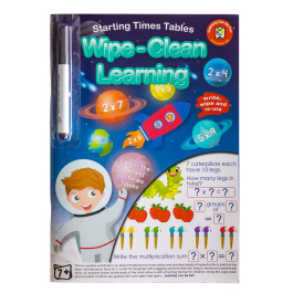 Classroom Resources: Starting Times Tables Wipe-Clean Activity Book