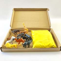 Sand Art Play Kit (with Wild Animals)