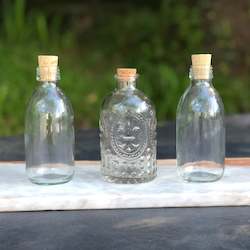 Vintage Bottle Sets Including Sand (Various Sizes)