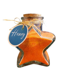 Sand Art Star Bottle Pack (10 Bottles + Coloured Sand)