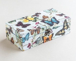 trinket - stationery box - butterflies - bomo - Creative Stuff