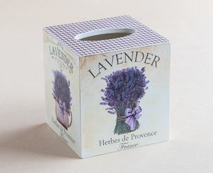 Tissue Box Cover Lavender - Creative Stuff