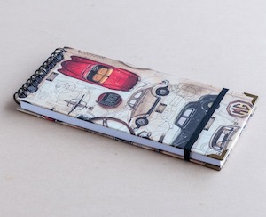 Slim notebook - cars - bomo - Creative Stuff