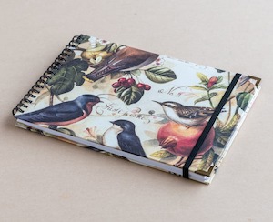 Homewares: A5 sketchbook - birds - bomo - Creative Stuff