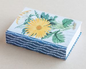 Jotter pad botanical daisy yellow - Creative Stuff