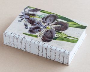 Jotter pad botanical irises - Creative Stuff