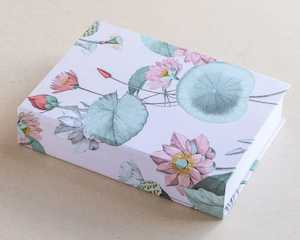 Jotter Pad Lilies Pink - Creative Stuff