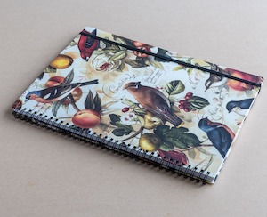 A4 notebook - birds - bomo - Creative Stuff