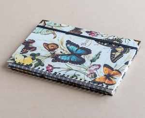 A5 notebook - butterflies - bomo - Creative Stuff