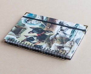 A5 notebook - dogs - bomo - Creative Stuff